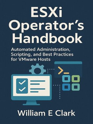 cover image of ESXi Operator's Handbook